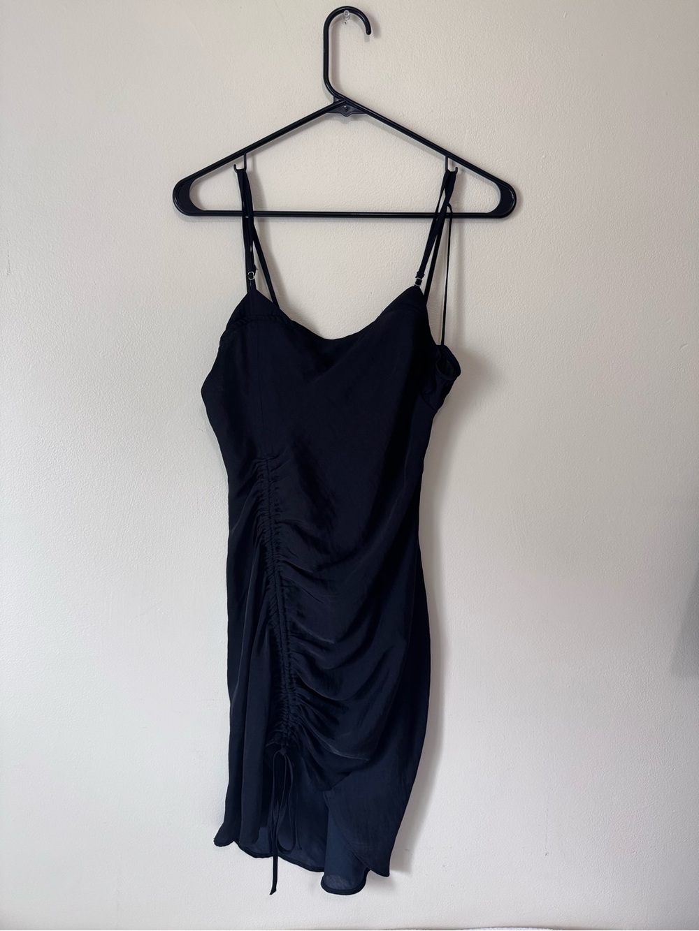 Free People Black Strapless Dress w/Adjustable Ruching | SP - Women’s